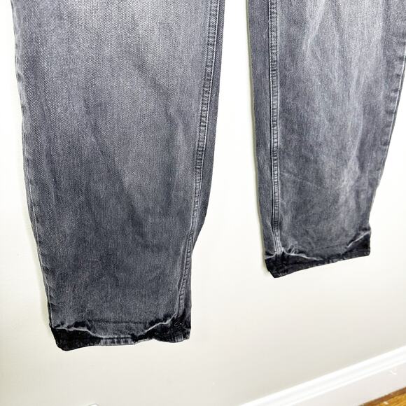Good American Good 90’s Loose Fit Jeans in Washed Black 6 28 - Picture 5 of 8